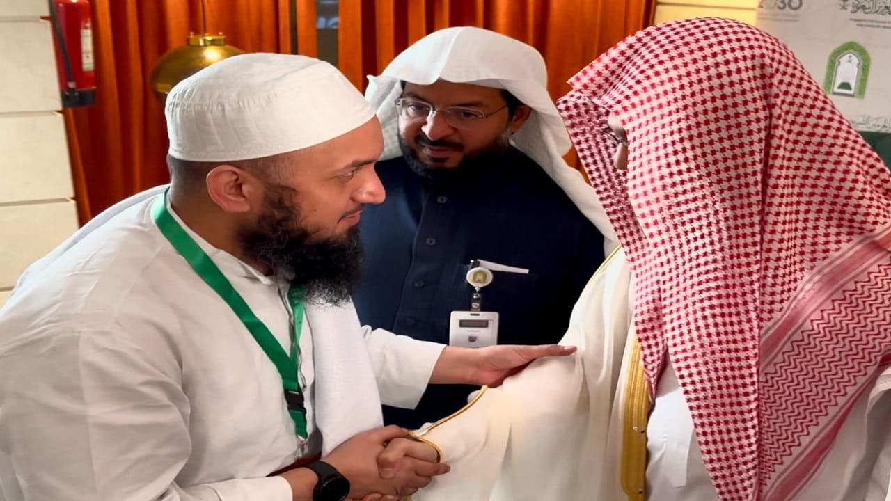 मस्जिदे नबवी के इमाम से खास मुलाकात